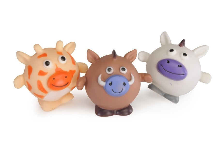 CAMON CANE GIOCO ANIMALI IN VINILE CON SQUEAKER 10 CM