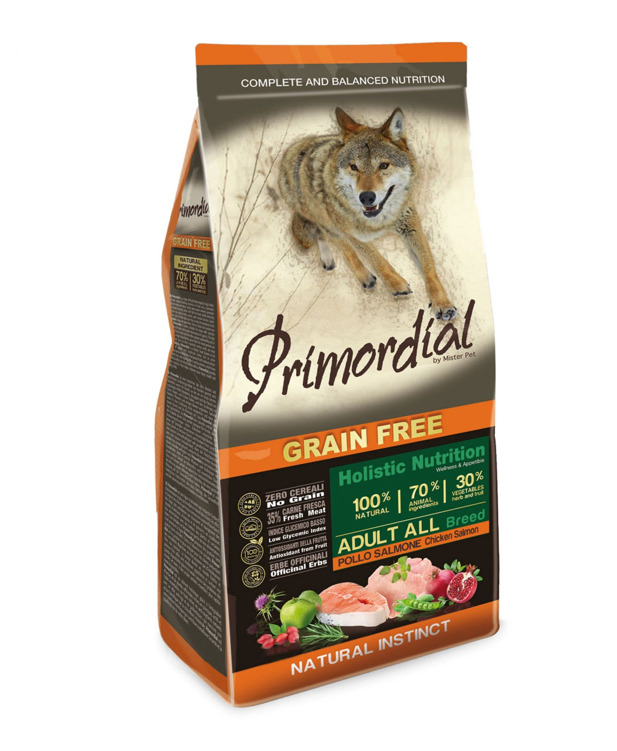 Primordial Cane Adulto All Breeds Pollo & Salmone 2 KG
