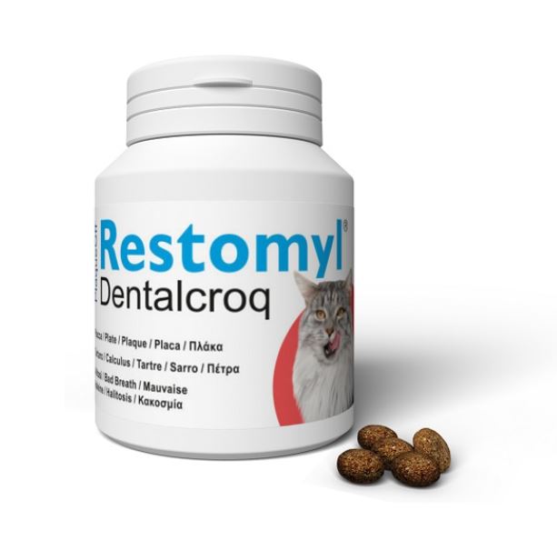 RESTOMYL DENTRALCROQ GATTO 60 GR