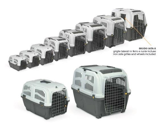 LEO PET TRASPORTINO "SKUDO 7" OMOLOGATO IATA 105x73x76 CM