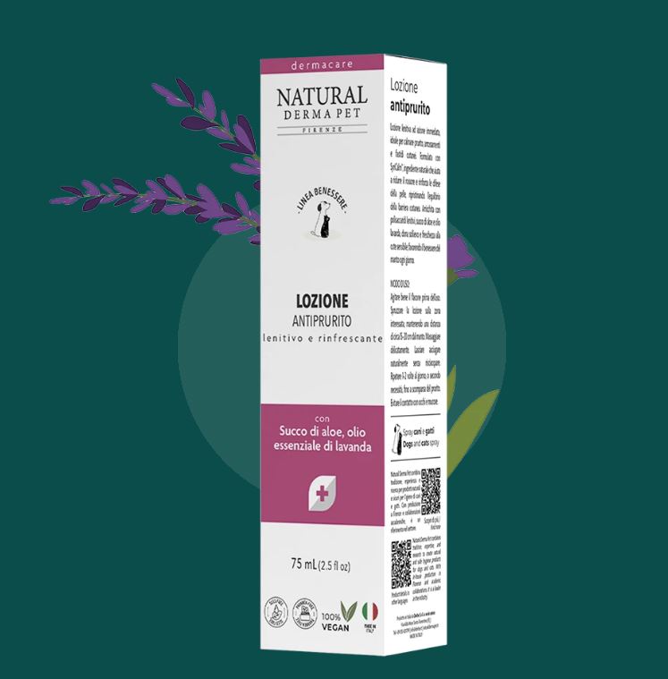 NATURAL DERMA PET CANE LOZIONE ANTIPRURITO 75 ML