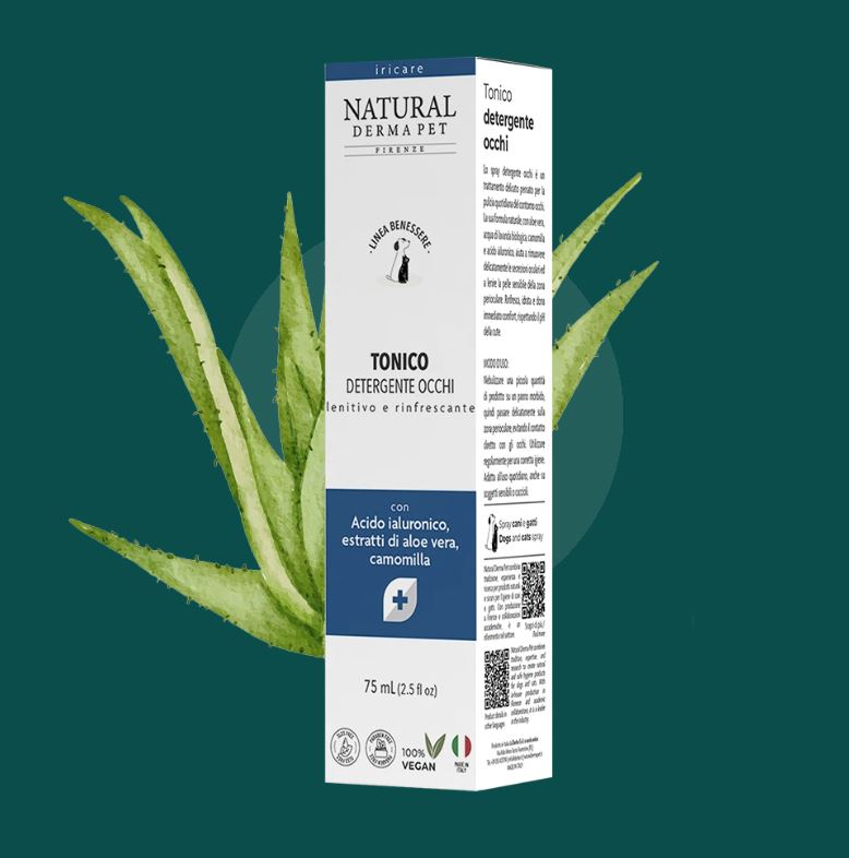 NATURAL DERMA PET TONICO DETERGENTE OCCHI 75 ML