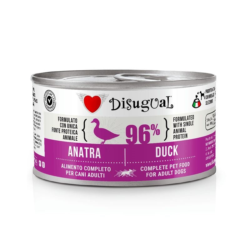 Disugual Cane Adulto Monoproteico Anatra Lattina 150 g