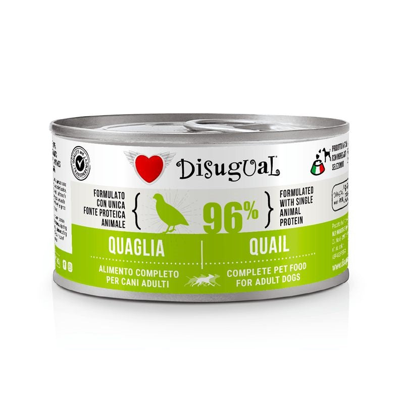 DISUGUAL CANE ADULTO MONOPROTEICO QUAGLIA LATTINA 150 GR