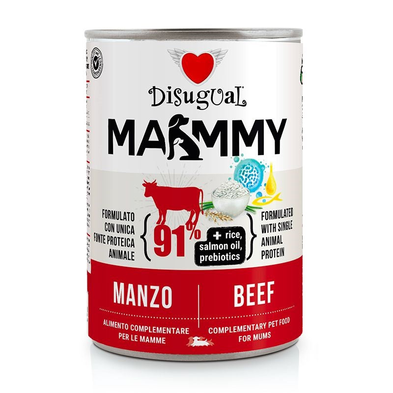 DISUGUAL CANE MAMMY MONOPROTEICO MANZO LATTINA 400 GR