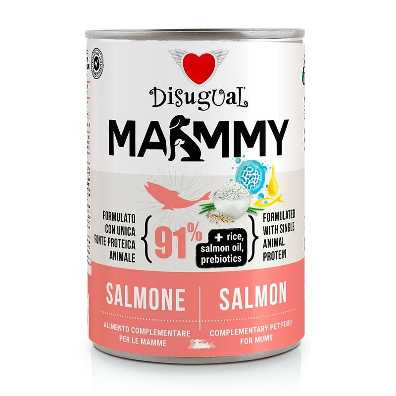 DISUGUAL CANE MAMMY MONOPROTEICO SALMONE LATTINA 400 GR
