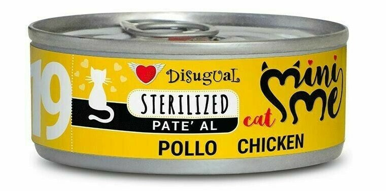 DISUGUAL GATTO MINIME (19) ADULTO STERILIZZATO POLLO LATTINA 85 GR