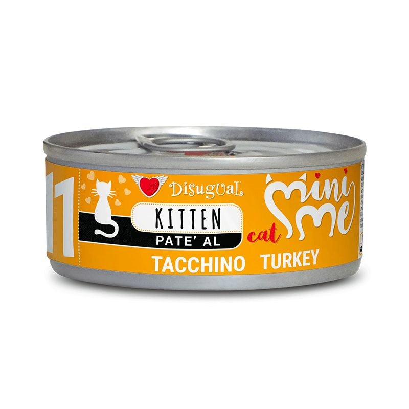 Disugual Gatto Minime (11) Kitten Tacchino Lattina 85 g
