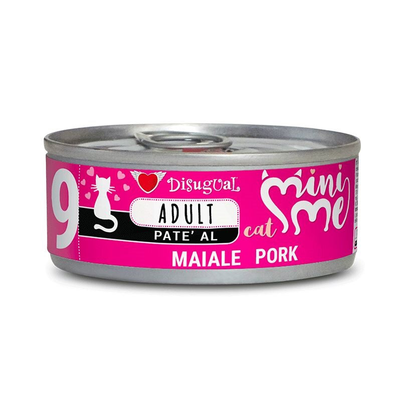 Disugual Gatto MiniMe (9) Adulto Maiale Lattina 85 g