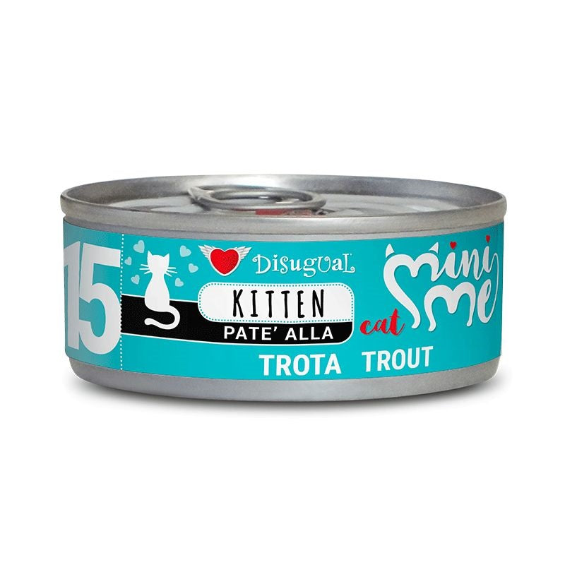 Disugual Gatto Minime (15) Kitten Trota Lattina 85 g