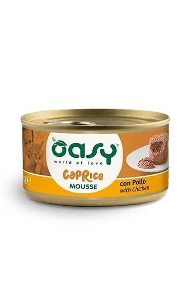 Oasy Gatto Caprice Mousse Adulto Pollo 85 g