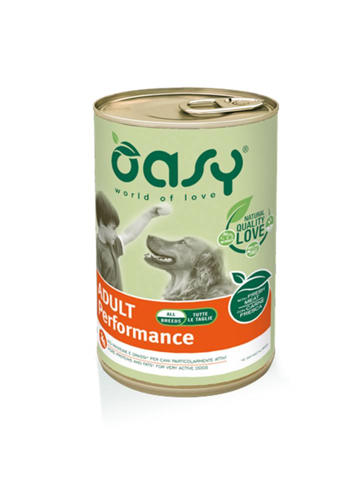 OASY CANE LIFESTAGE ADULTO PERFORMANCE POLLO 400 GR