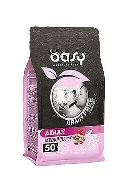 OASY CANE GRAIN FREE ADULTO MEDIUM&LARGE MAIALE 12 KG