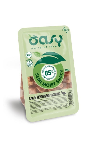 OASY CANE SNACK SEMIUMIDO TACCHINO 100 GR