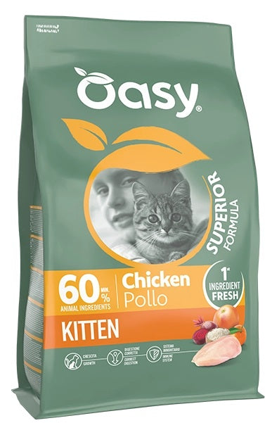 OASY GATTO SUPERIOR FORMULA KITTEN POLLO 300 GR