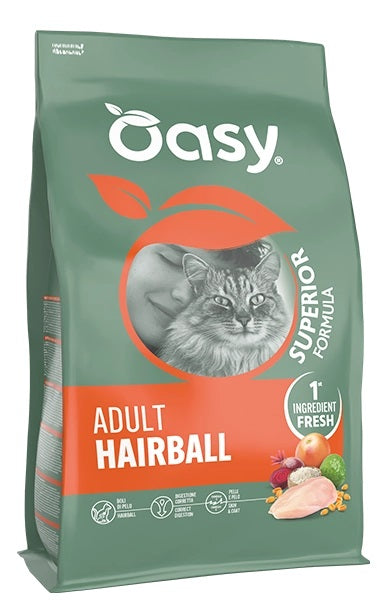OASY GATTO SUPERIOR FORMULA ADULTO HAIRBALL 300 GR