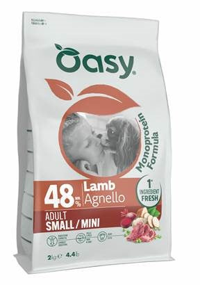 OASY CANE MONOPROTEIN FORMULA ADULTO SMALL&MINI AGNELLO 800 GR