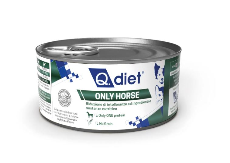 Q.DIET ONLY CAVALLO LATTINA 150 GR