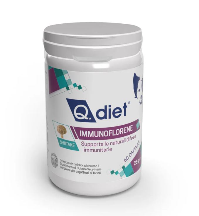 Q.DIET CANE IMMUNOFLORENE 60 CPR