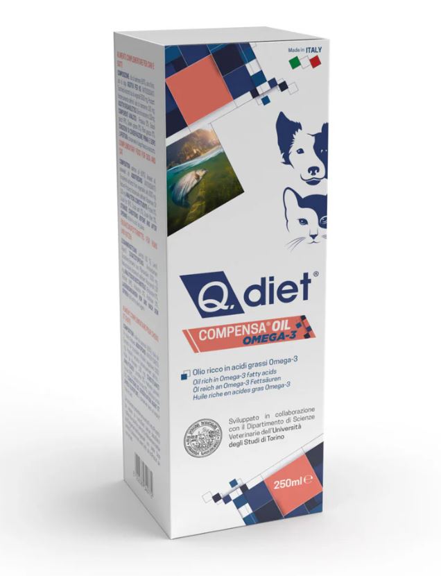 Q.DIET COMPENSA OIL OMEGA-3 250 ML