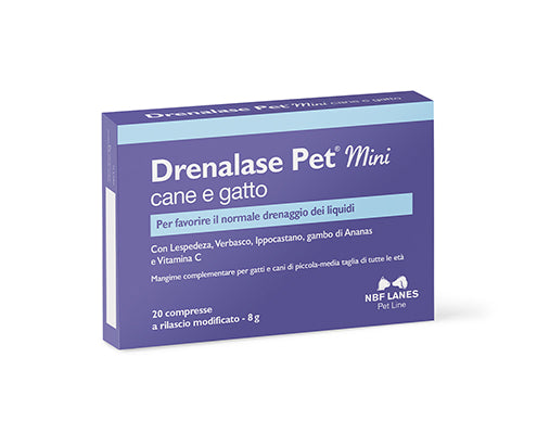 DRENALASE PET MINI cane e gatto 20 CPR
