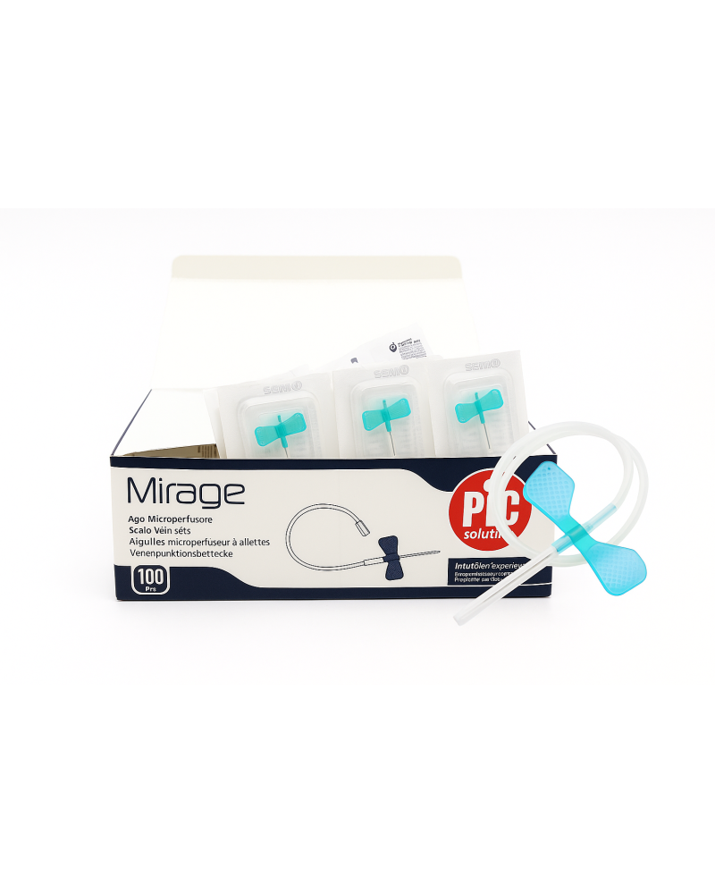MIRAGE 23G x 3/4 BLU confezione 100 aghi