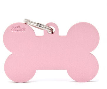 MY FAMILY MEDAGLIETTA PINK XL ALUMINUM BONE alimento per cani e gatti | Pet Care Italia
