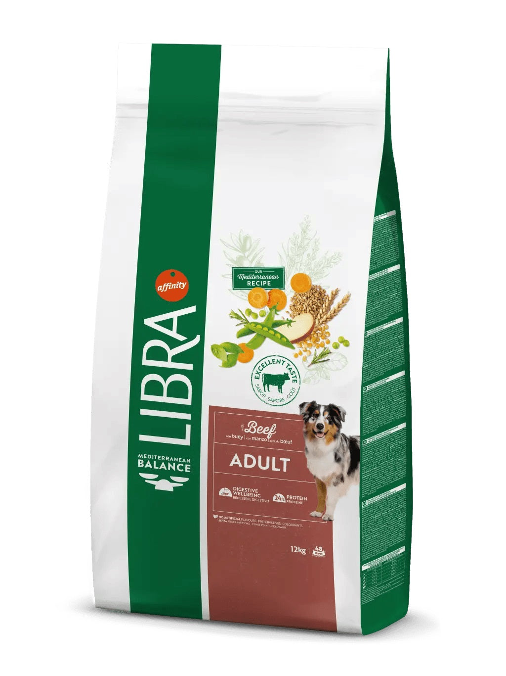 LIBRA CANE ADULTO MANZO 10+2 KG