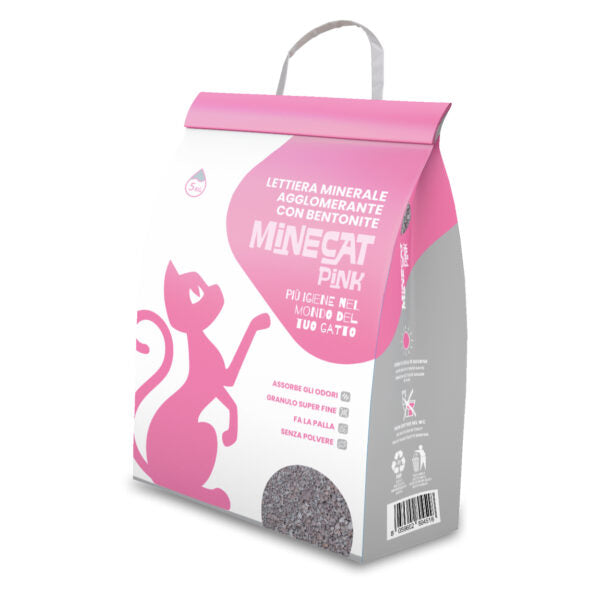 MINECAT GATTO LETTIERA PINK 5 KG NEUTRA
