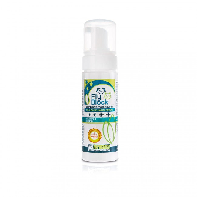 PETFORMANCE FLY BLOCK SHAMPOO SECCO