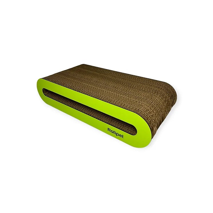 ROTIPET GATTO TIRAGRAFFI "LOOPY" 44x21x10 CM VERDE