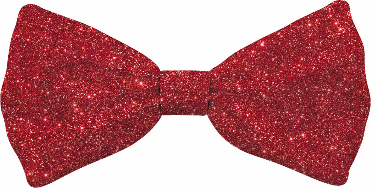 FLAMINGO XMAS CANE PAPILLON GLITTER ROSSO TG. "XL" 17,5x9x2 CM