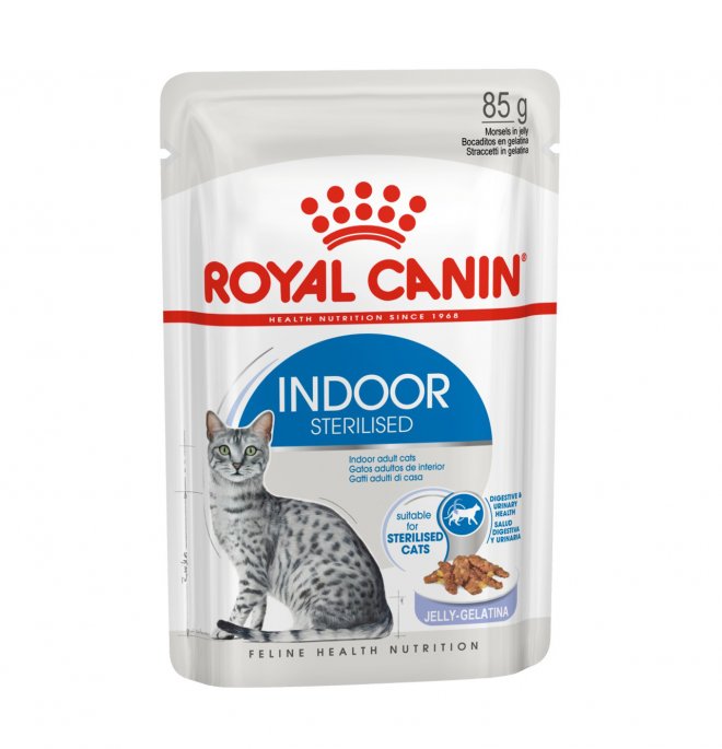 ROYAL CANIN GATTO INDOOR STERILISED BUSTA IN JELLY 85 GR