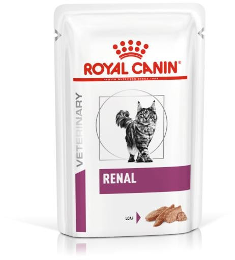 ROYAL CANIN GATTO RENAL POLLO BUSTA IN PATE' CF. (12x85) GR