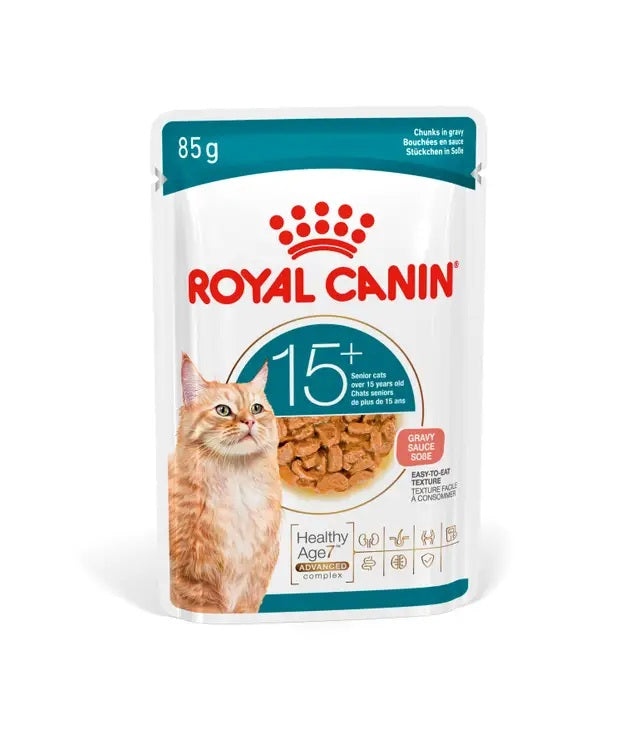 ROYAL CANIN GATTO AGEING 15+ BUSTA IN SALSA 85 GR