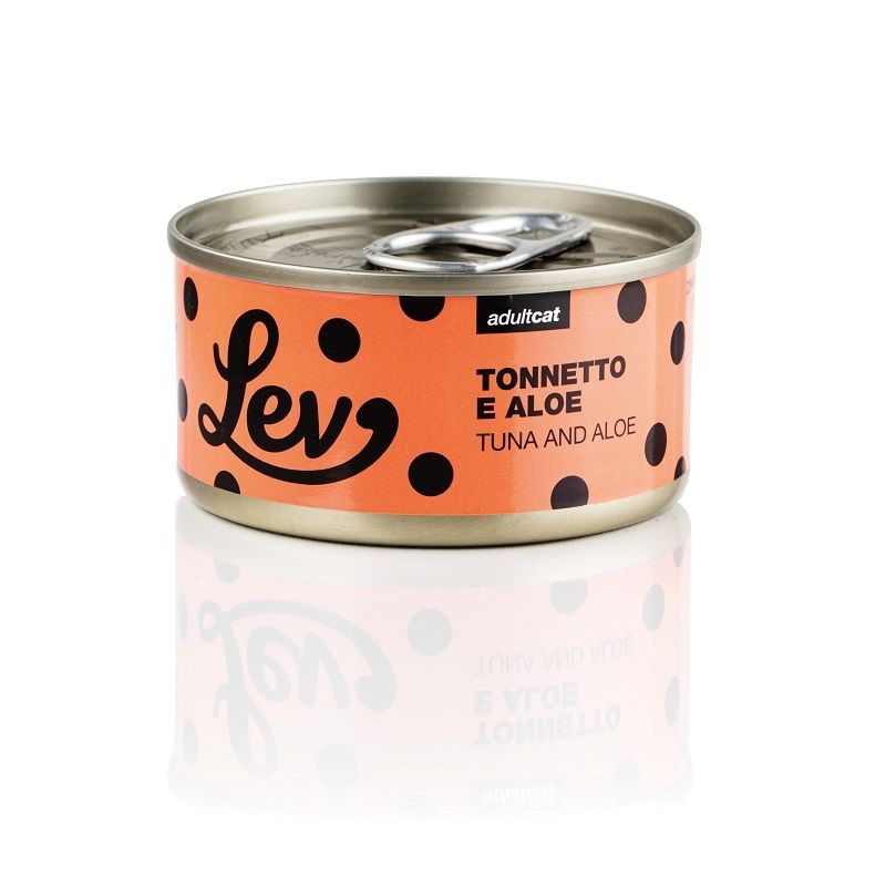 LEV GATTO LATTINA IN ACQUA DI COTTURA ADULTO TONNETTO & ALOE 70 GR