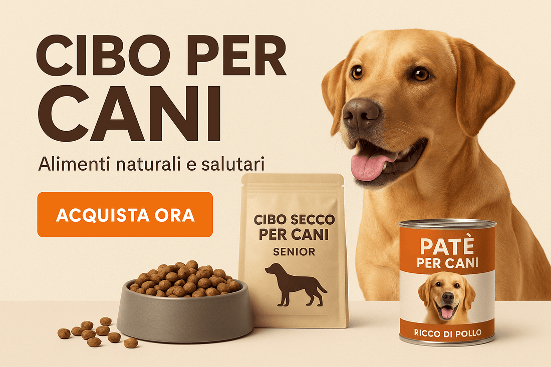 Cane e ciotola di cibo per scegliere l'alimentazione più adatta