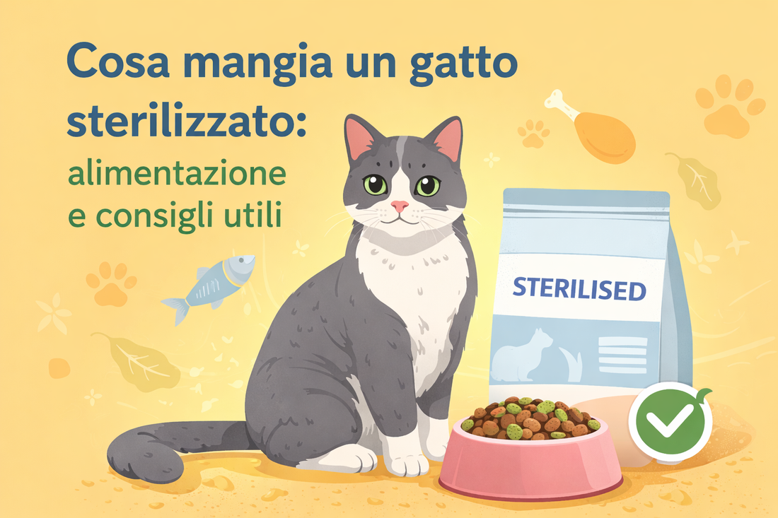 Gatto sterilizzato e alimentazione dedicata