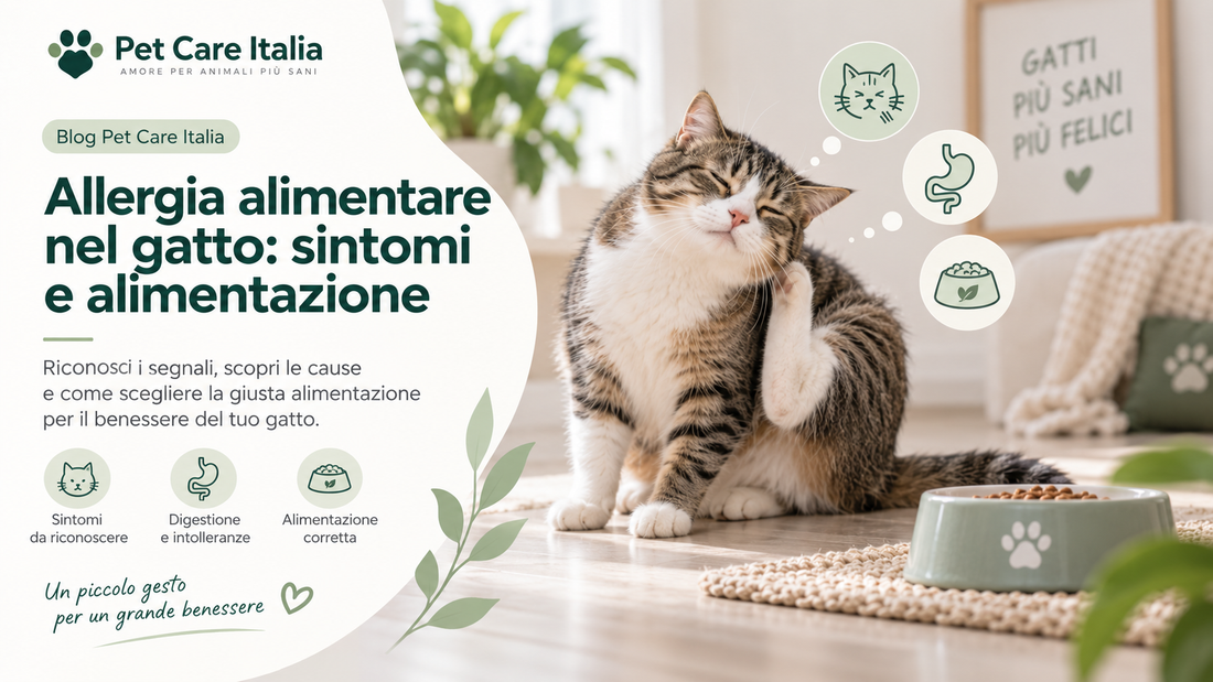 Gatto e alimentazione per possibili allergie alimentari