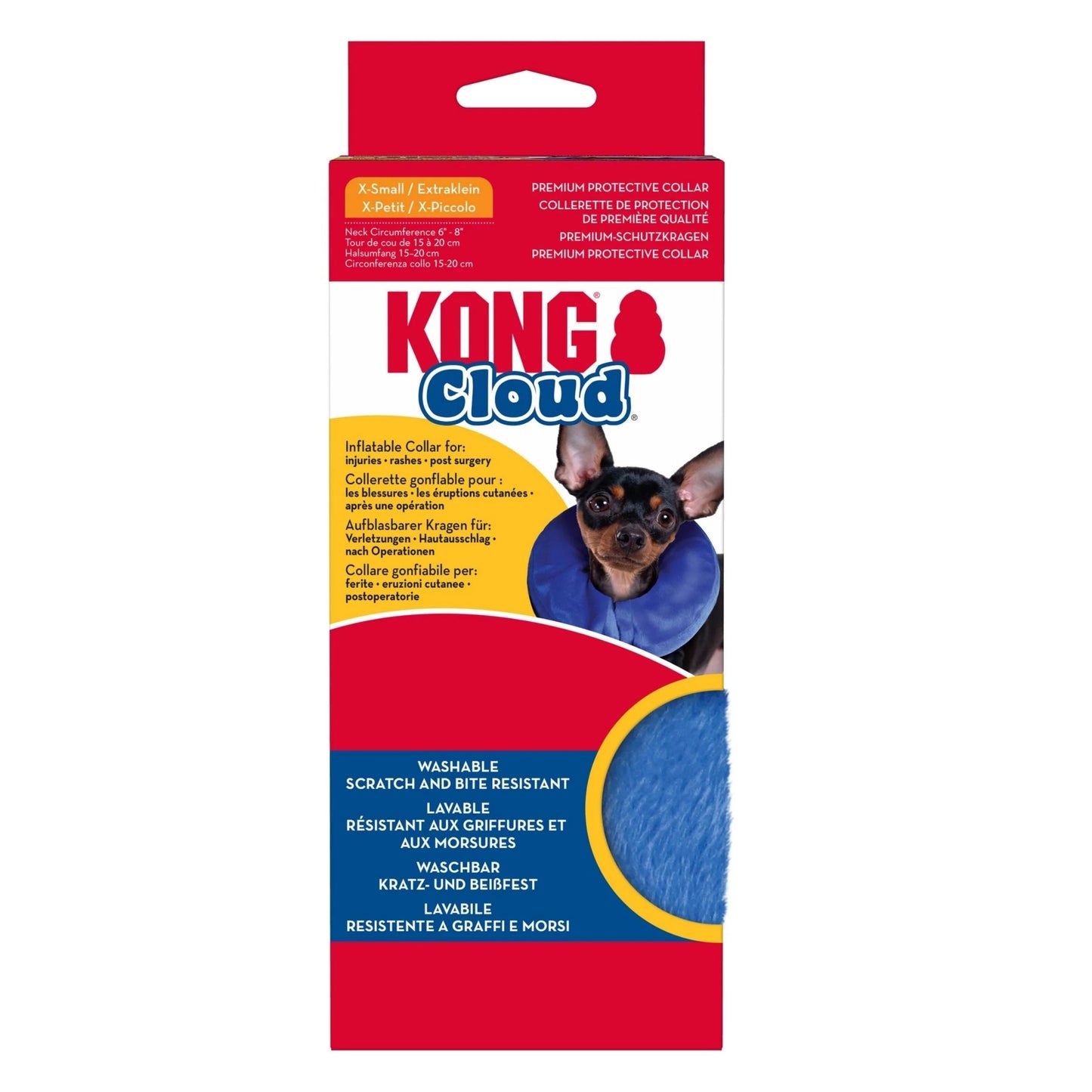 KONG CLOUD COLLARE GONFIABLE TG. "XS"