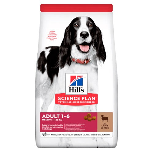 Hill's Canine Adult Medium Lamb & Rice 2,5 kg New