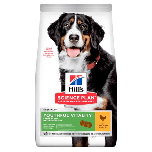 HILL'S CANINE ADULT 7+ SENIOR VITALITY LARGE BREED CHICKEN 12 KG