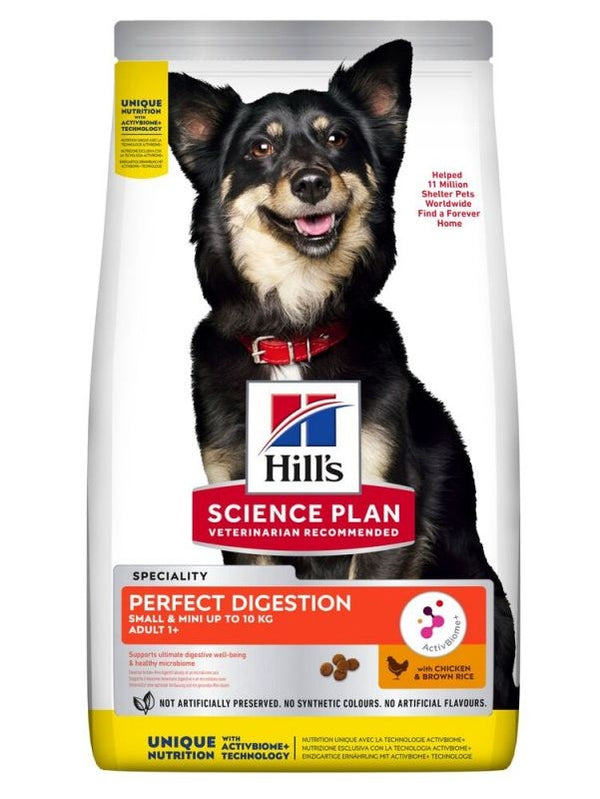 HILL'S CANINE PERFECT DIGESTION ADULT SMALL&MINI 1,5 KG