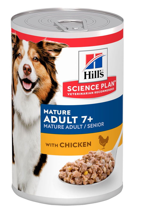 HILL'S CANINE MATURE 7+ CHICKEN 370 GR NUOVA FORMULA
