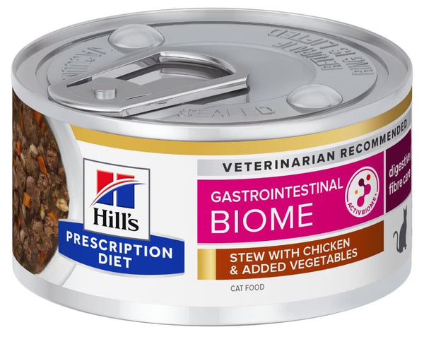 HILL'S PD FELINE GASTROINTESTINAL BIOME SPEZZATINO 82 GR