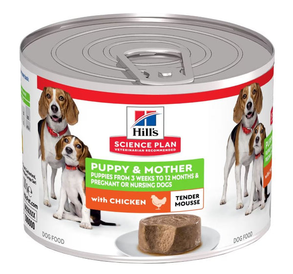HILL'S CANINE PUPPY&MOTHER MOUSSE POLLO LATTINA 200 GR