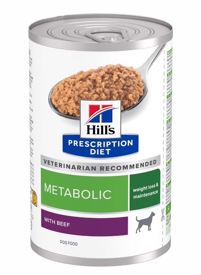 HILL'S PD CANINE METABOLIC MANZO 370 GR