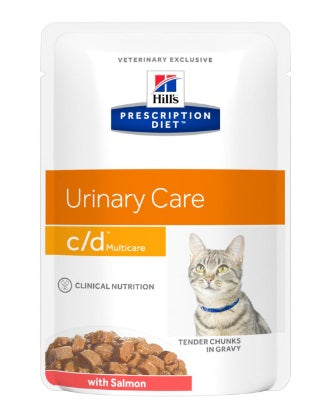 HILL'S PD FELINE C/D SALMONE BUSTA 85 GR