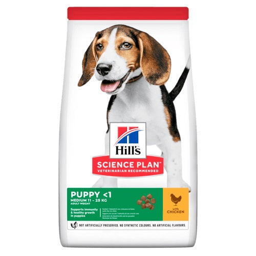 HILL'S CANINE PUPPY MEDIUM CHICKEN 12 KG