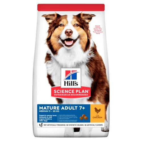 HILL'S CANINE MATURE 7+ MEDIUM CHICKEN 12 KG